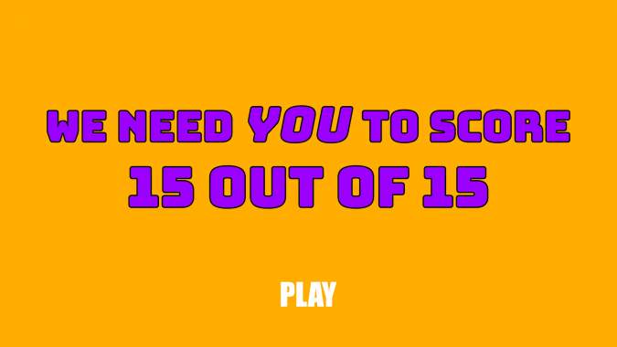 Banner for We NEED YOU to master this quiz