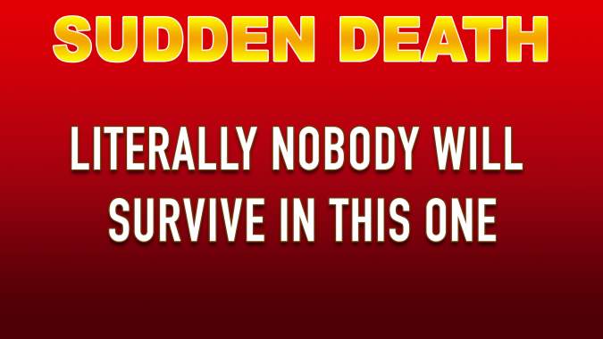 Banner for Sudden Death Quiz