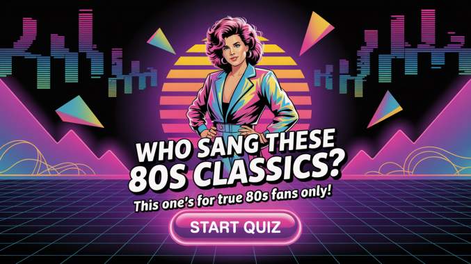 Banner for Who Sang These 80s Classics?