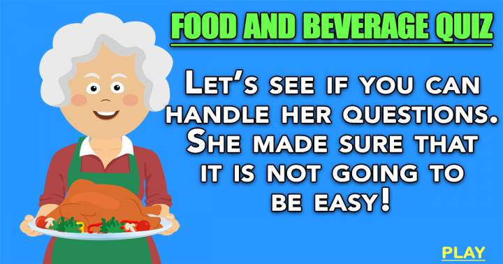 Food and Beverage Quiz