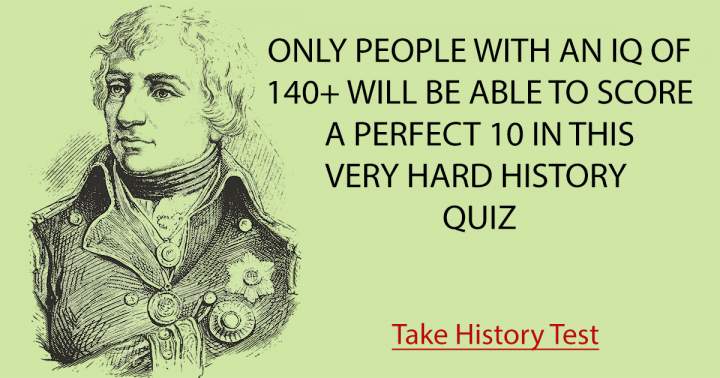 Very Hard History Quiz