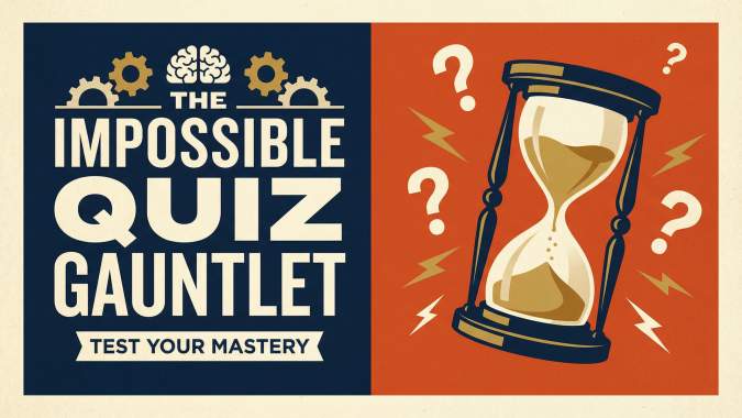 Banner for Think you're a TRIVIA MASTER? Take this impossible Sudden Death quiz and find out!
