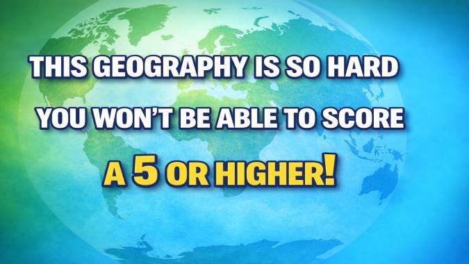 Banner for Difficult Geography Quiz