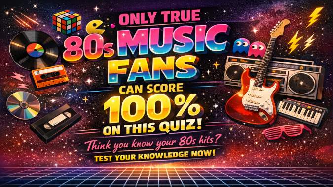 Banner for Only True 80s Music Fans Can Score 100% on This Quiz!