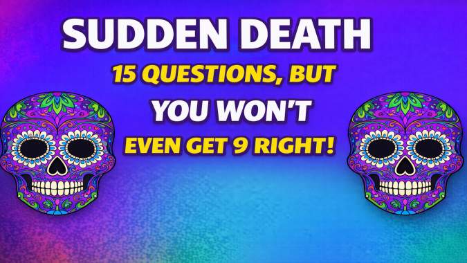 Banner for Sudden Death Quiz - 15 questions
