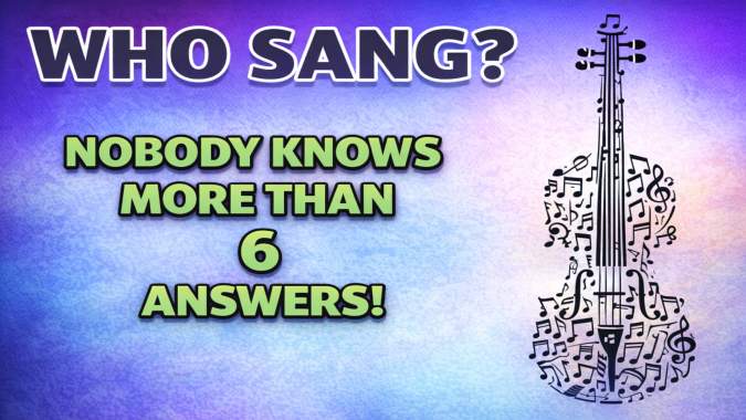 Banner for Do you have the knowledge of who sang these songs? 