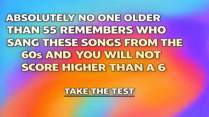 Banner for Can you guess who preformed these 60's songs?